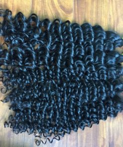 Vietnam Hair Extensions - Bulk Hair🎖️ ElsaHair Company 50 Steam curly hair
