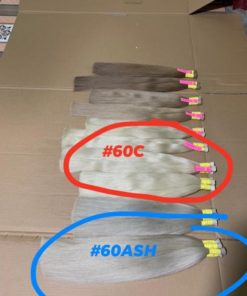 Bulk Color Hair #60 and #60ash