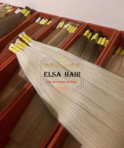 Vietnam Hair Extensions - Bulk Hair🎖️ ElsaHair Company 45 Cold Color Hair