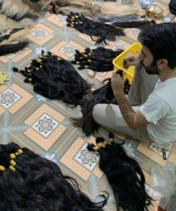 Vietnam Hair Extensions - Bulk Hair🎖️ ElsaHair Company 48 Natural Hair Extensions