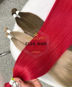 Bulk Hair Straight Red Color Elsahair 10 Bulk Hair Straight Red Color Elsahair 9