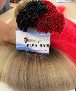 Alternative view of Flat Tip Hair Extension Hot color
