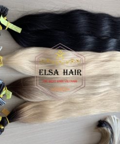 Alternative view of Tape hair straight blonde color
