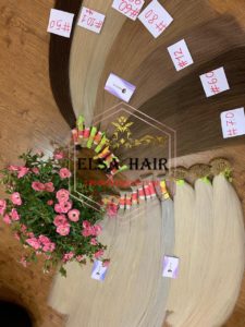 BULK HAIR WITH FLOWER NEW STYLE NEW HAIR 13 Bulk hair, elsa hair, hair extension