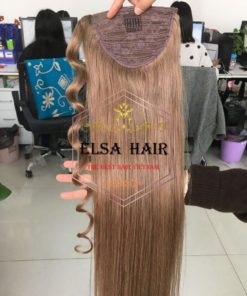 Alternative view of Ponytail Hair Straight High Quality Good Price