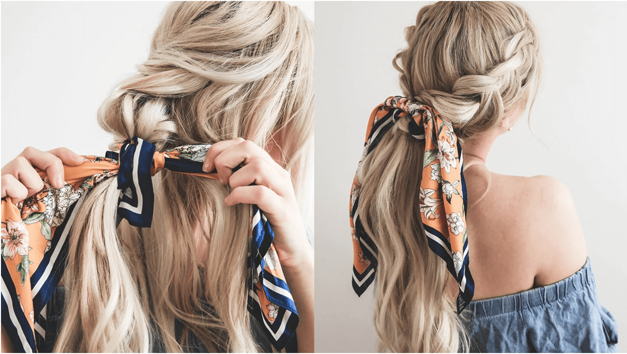 Summer Hairstyles With Headscarves 16 Summer Hairstyles With Headscarves 15