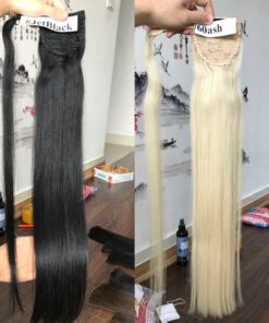 Vietnam Hair Extensions - Bulk Hair🎖️ ElsaHair Company 49 Ponytail Hair Extensions