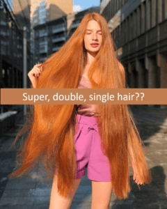 How to differentiate Single Drawn, Double Drawn and Super Drawn hair? 59 How to differentiate Single Drawn, Double Drawn and Super Drawn hair? 58