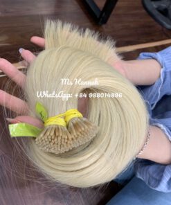 I-Tip Hair With 12.0 Ash Color