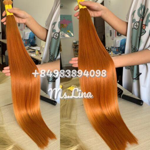 #Orange Bulk Hair 1