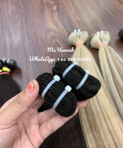 Weft Hair - Jet Black Color