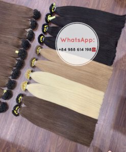 Vietnam Hair Extensions - Bulk Hair🎖️ ElsaHair Company 42 Keratine Hair Bundles