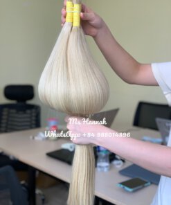 Vietnam Hair Extensions - Bulk Hair🎖️ ElsaHair Company 39 Bulk Hair - #12.0 White