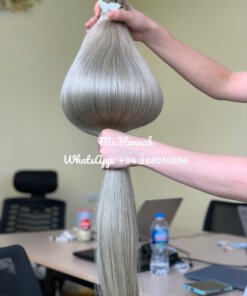 Vietnam Hair Extensions - Bulk Hair🎖️ ElsaHair Company 41 Bulk Hair - #60 Deep Ash