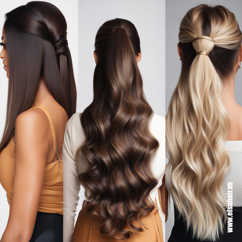A Guide to Using Clip-in Ponytail Hair Extensions Effectively 8 A Guide to Using Clip-in Ponytail Hair Extensions Effectively 7